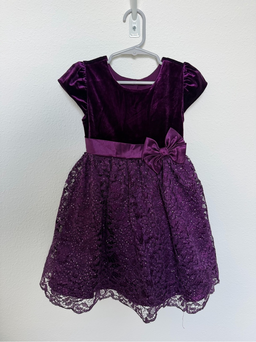 Jona Michelle 3T Formal Dress Purple Lace